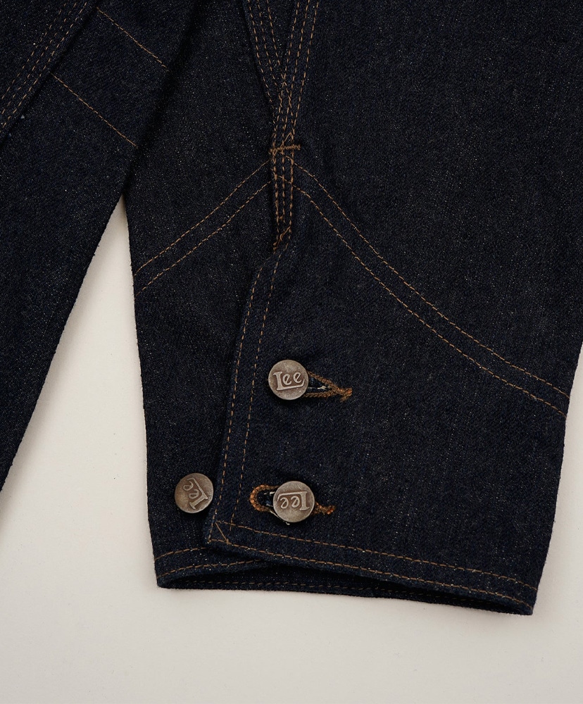 Lee×Nigel Cabourn 'OX'ed Silver' - Railway Man Loco Jacket Indigo/インディゴ 46(MEN)