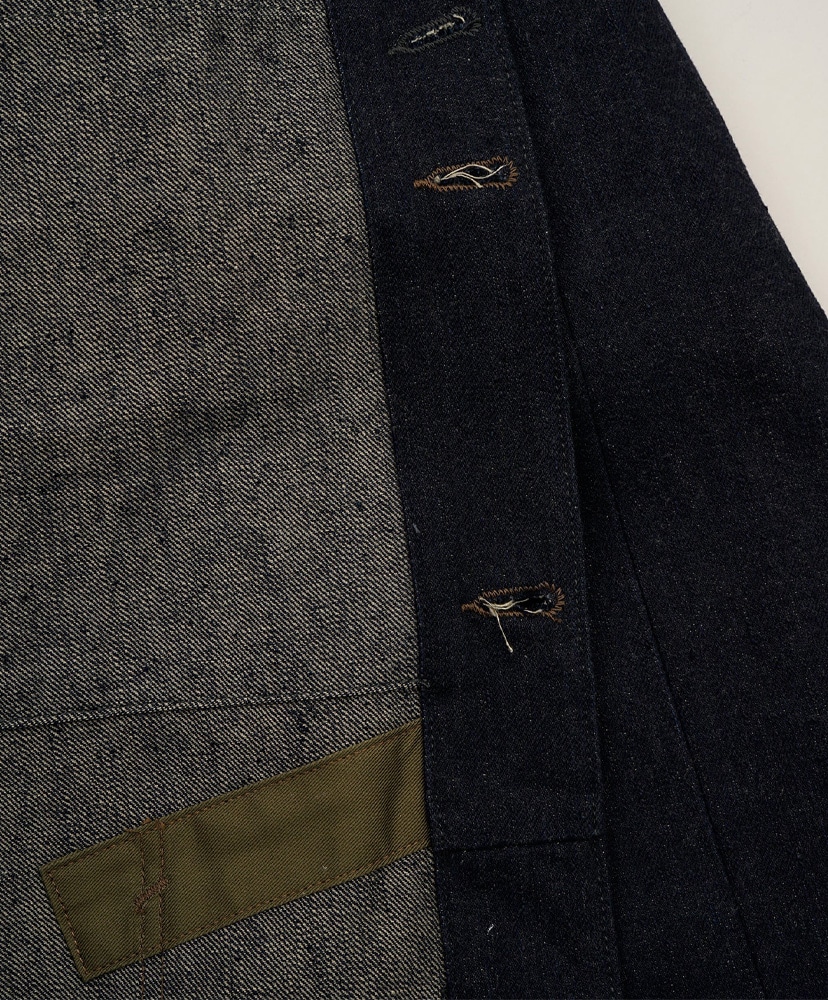 Lee×Nigel Cabourn 'OX'ed Silver' - Railway Man Loco Jacket Indigo/インディゴ 46(MEN)