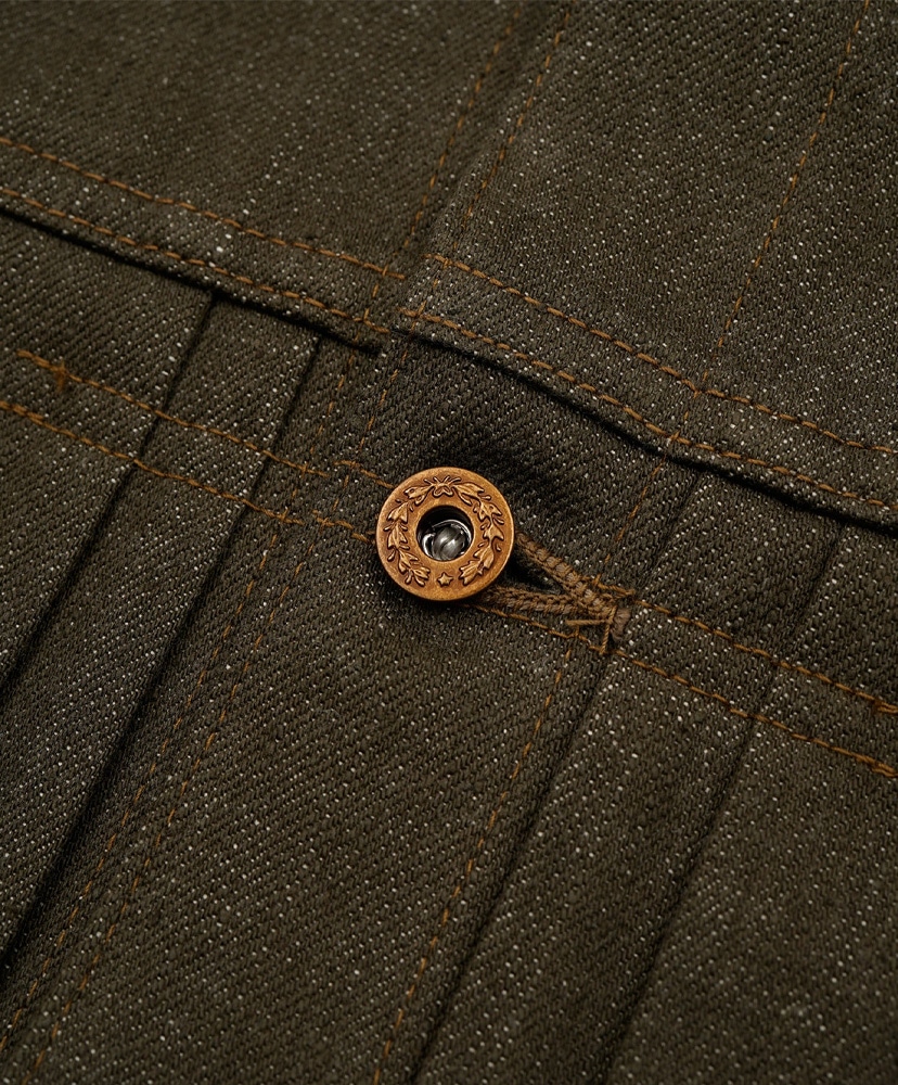 Lee×Nigel Cabourn 'OX'ed Silver' - Ranch Worker 101J Green/グリーン 46(MEN)