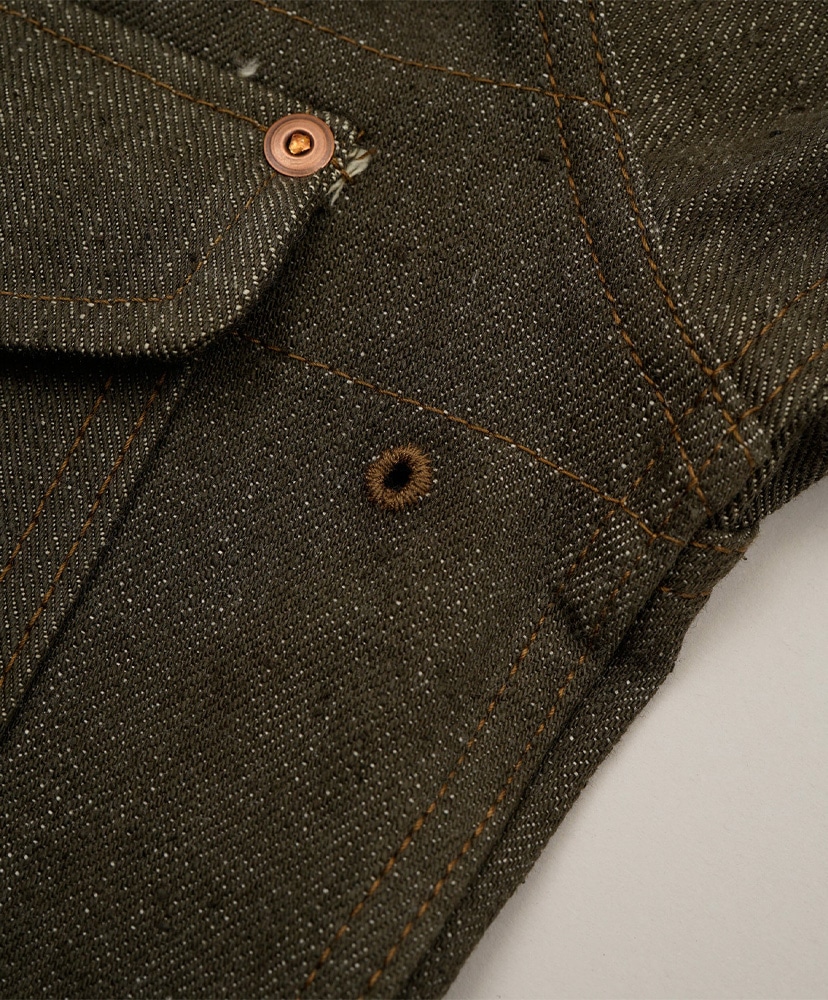 Lee×Nigel Cabourn 'OX'ed Silver' - Ranch Worker 101J Green/グリーン 46(MEN)