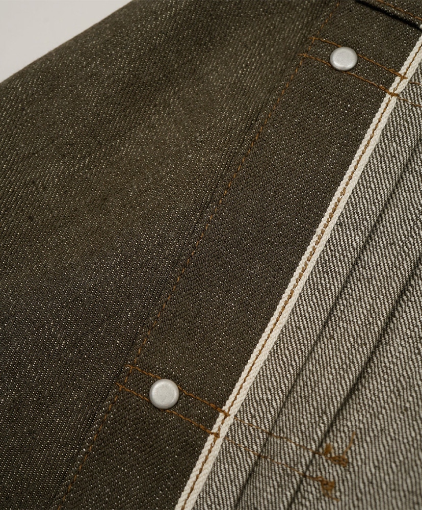 Lee×Nigel Cabourn 'OX'ed Silver' - Ranch Worker 101J Green/グリーン 46(MEN)