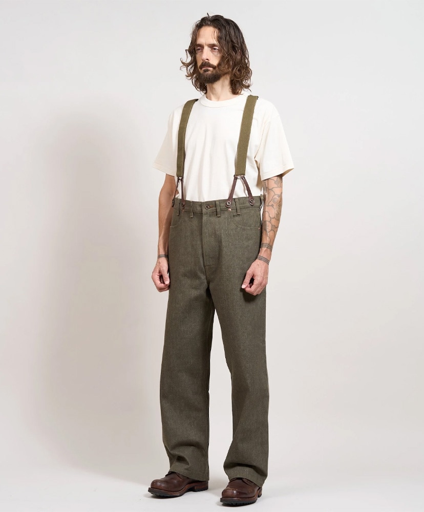 Lee×Nigel Cabourn 'OX'ed Silver' - Rodeo Clown 101Z Green/グリーン 30(MEN)