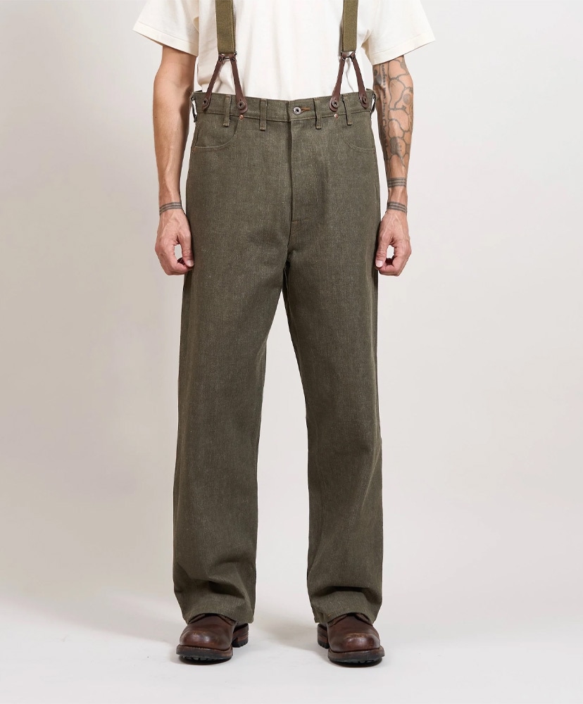 Lee×Nigel Cabourn 'OX'ed Silver' - Rodeo Clown 101Z Green/グリーン 30(MEN)