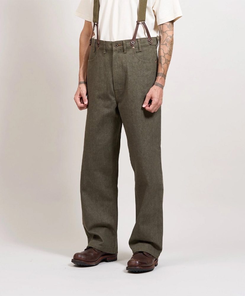 Lee×Nigel Cabourn 'OX'ed Silver' - Rodeo Clown 101Z Green/グリーン 30(MEN)