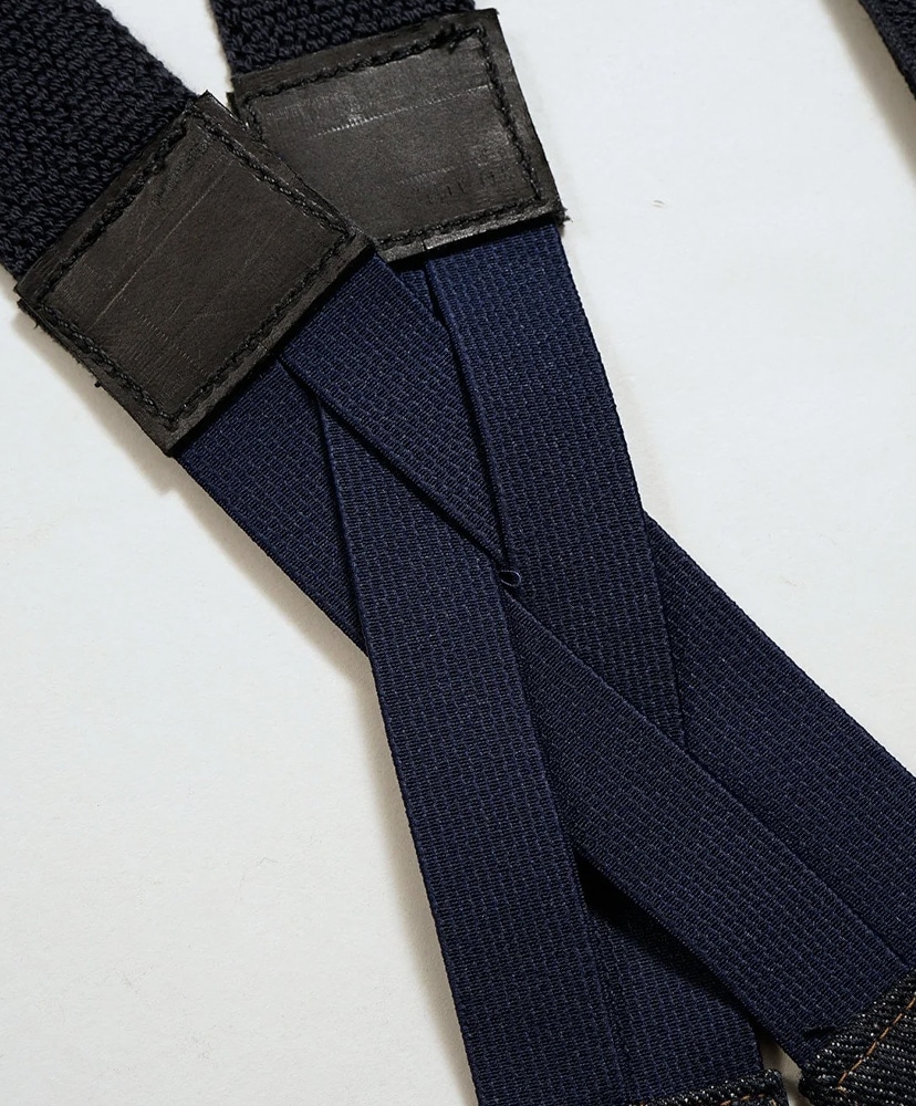 Lee×Nigel Cabourn 'OX'ed Silver' - Field Worker Suspender Indigo/インディゴ F(MEN)
