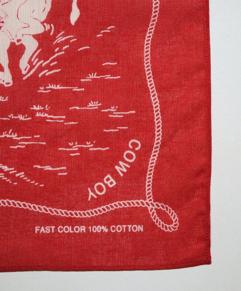 Lee × Nigel Cabourn 'OX'ed Silver' - 101 Bandana Red/レッド F(MEN)