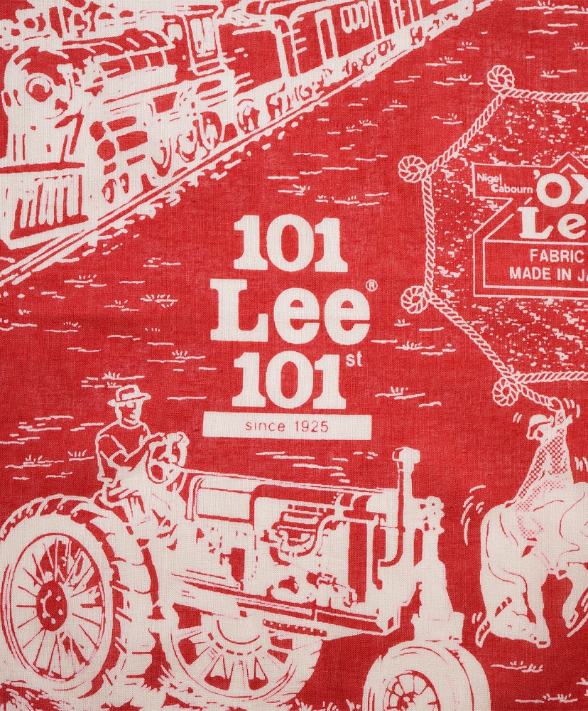 Lee × Nigel Cabourn 'OX'ed Silver' - 101 Bandana Red/レッド F(MEN)