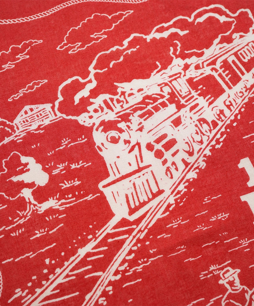 Lee × Nigel Cabourn 'OX'ed Silver' - 101 Bandana Red/レッド F(MEN)