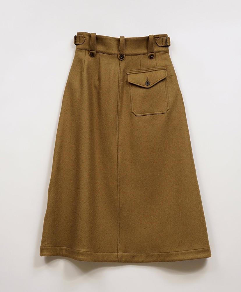 Gurkha Skirt Melton Khaki/カーキ 8(WOMEN)