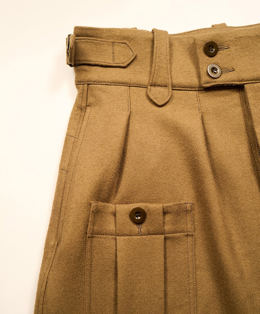 Gurkha Skirt Melton Khaki/カーキ 8(WOMEN)