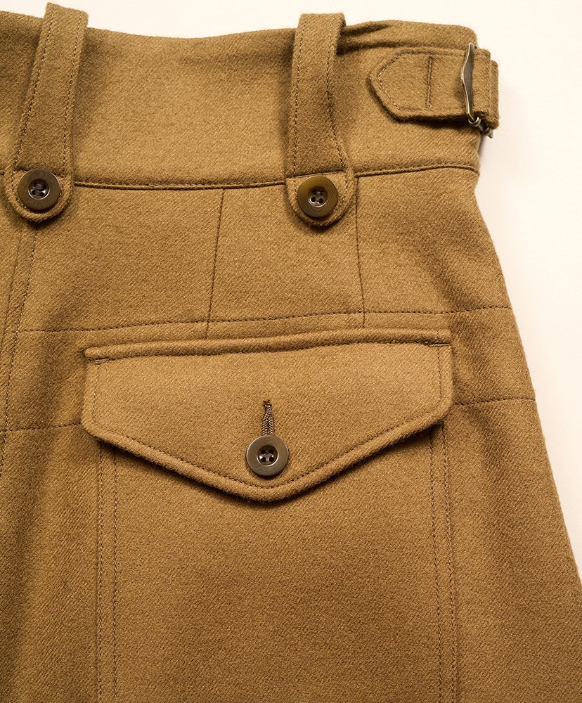 Gurkha Skirt Melton Khaki/カーキ 8(WOMEN)