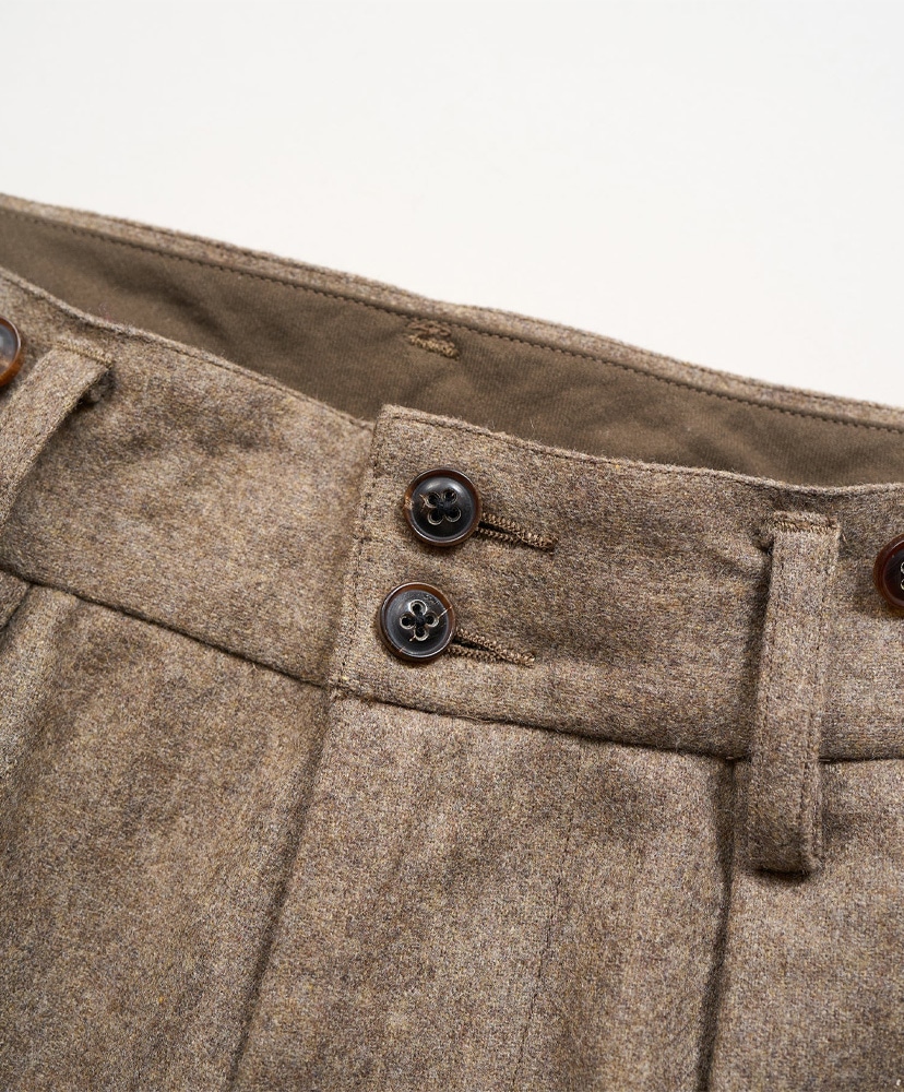 Sack Pant Flannel Brown/ブラウン 10(L)