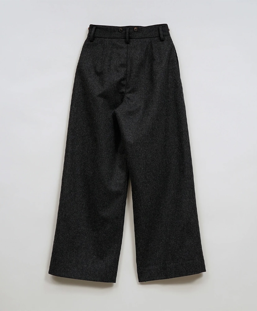 Sack Pant Flannel Charcoal Gray/チャコールグレー 10(L)