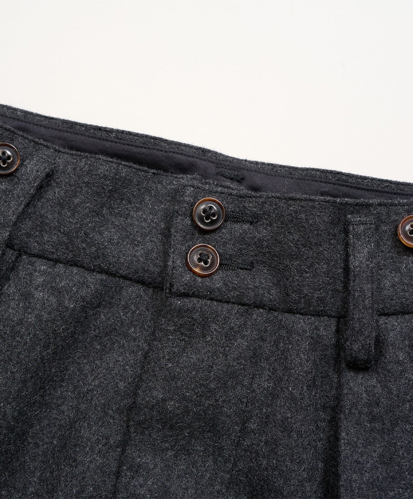 Sack Pant Flannel Charcoal Gray/チャコールグレー 10(L)