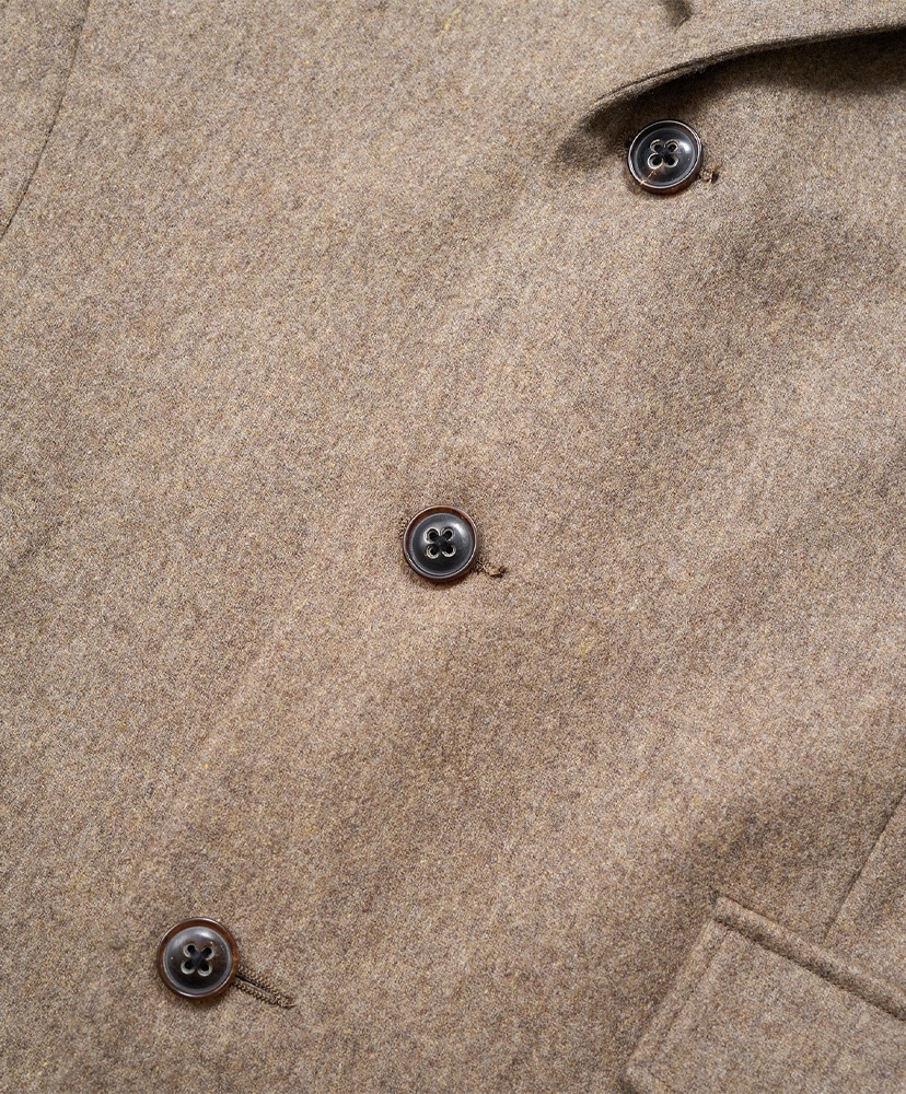 Sack Jacket Flannel Brown/ブラウン 8(M)