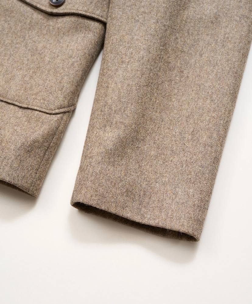 Sack Jacket Flannel Brown/ブラウン 8(M)