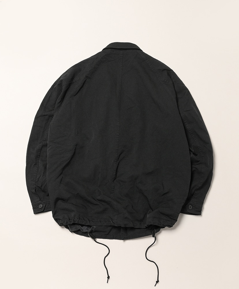 HR-J012-051 - エステルサージ 製品染 Black/ブラック M(MEN)
