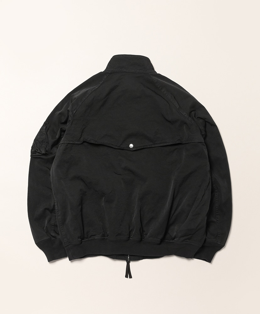 HR-J015-051 - ナイロンスパンツイル 製品染 Black/ブラック M(MEN)