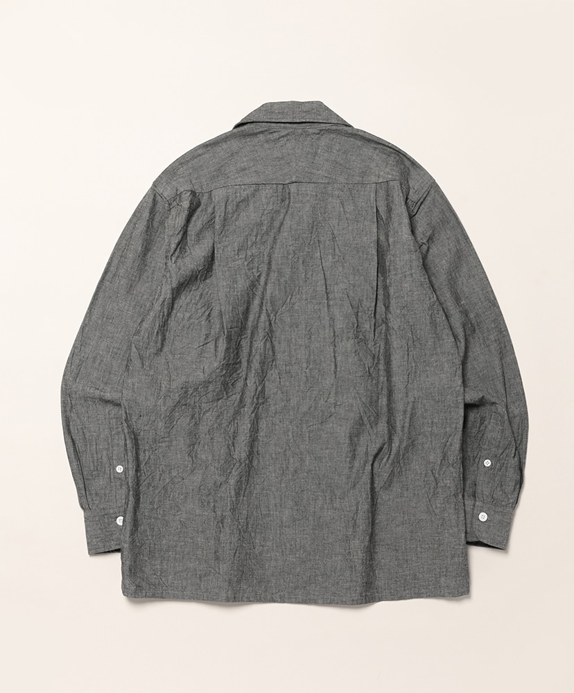 Abshinth Shirts Cahmbray Black/ブラック L(MEN)