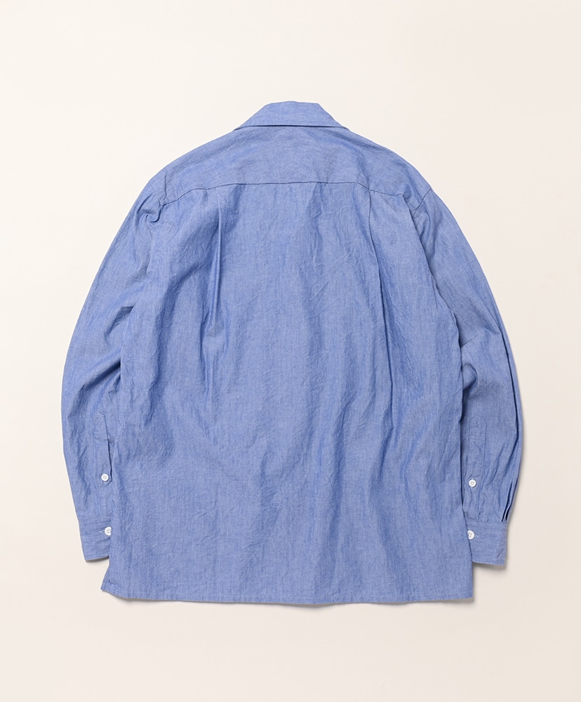 Abshinth Shirts Cahmbray Blue/ブルー L(MEN)