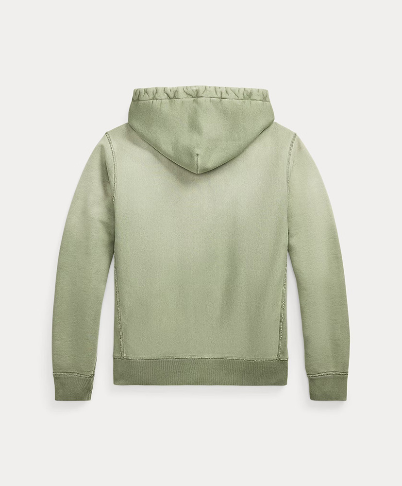 RRL Ranch ロゴ フーディ フェイデッド ミント M(MEN)