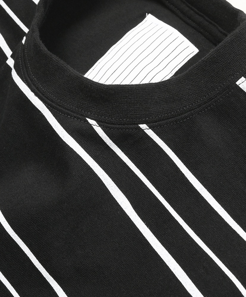 Super Big LS Tee (Multi Stripe) Black/ブラック L(MEN)