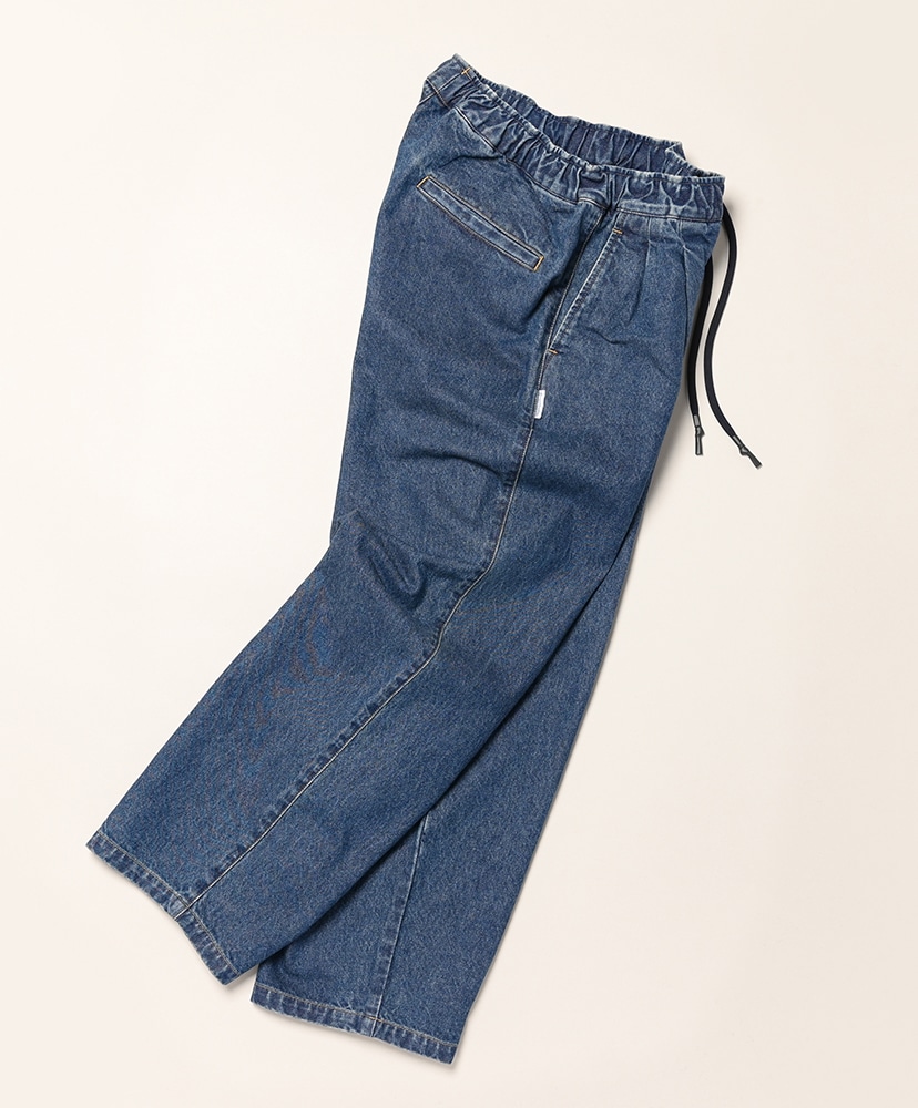 Two Tuck Wide Pants (Denim) Blue/ブルー L(MEN)