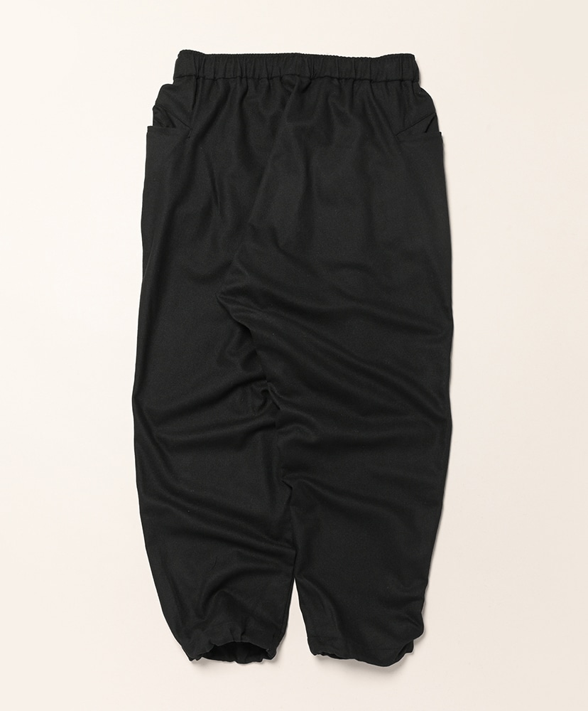 Wide Tapered Easy Pants (Cashmere Wool) Black/ブラック L(MEN)