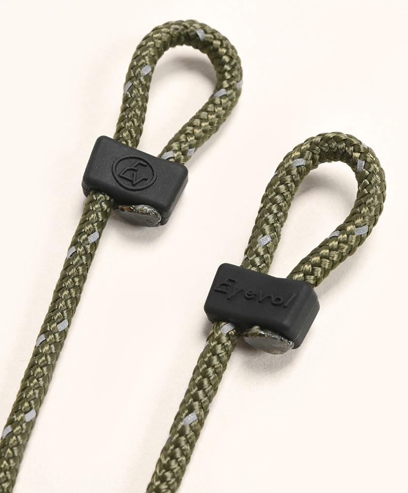 LOFTMAN別注 50th Glass Cord & Zip Case Reflective Olive/リフレクティブオリーブ ONE