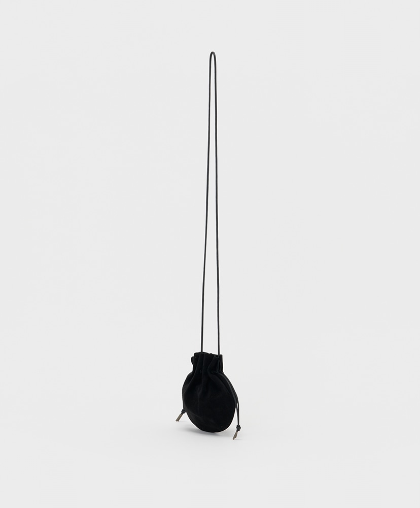 Petal Sac Suede Black/ブラック ONE