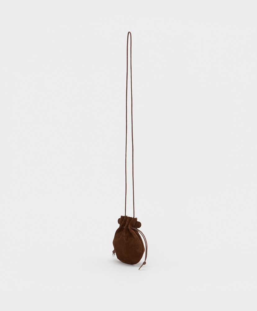 Petal Sac Suede Brown/ブラウン ONE
