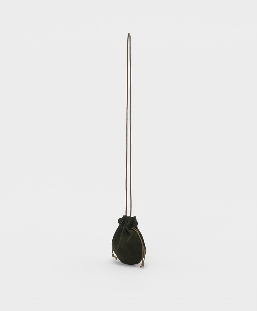 Petal Sac Suede Deep Green/ディープグリーン ONE