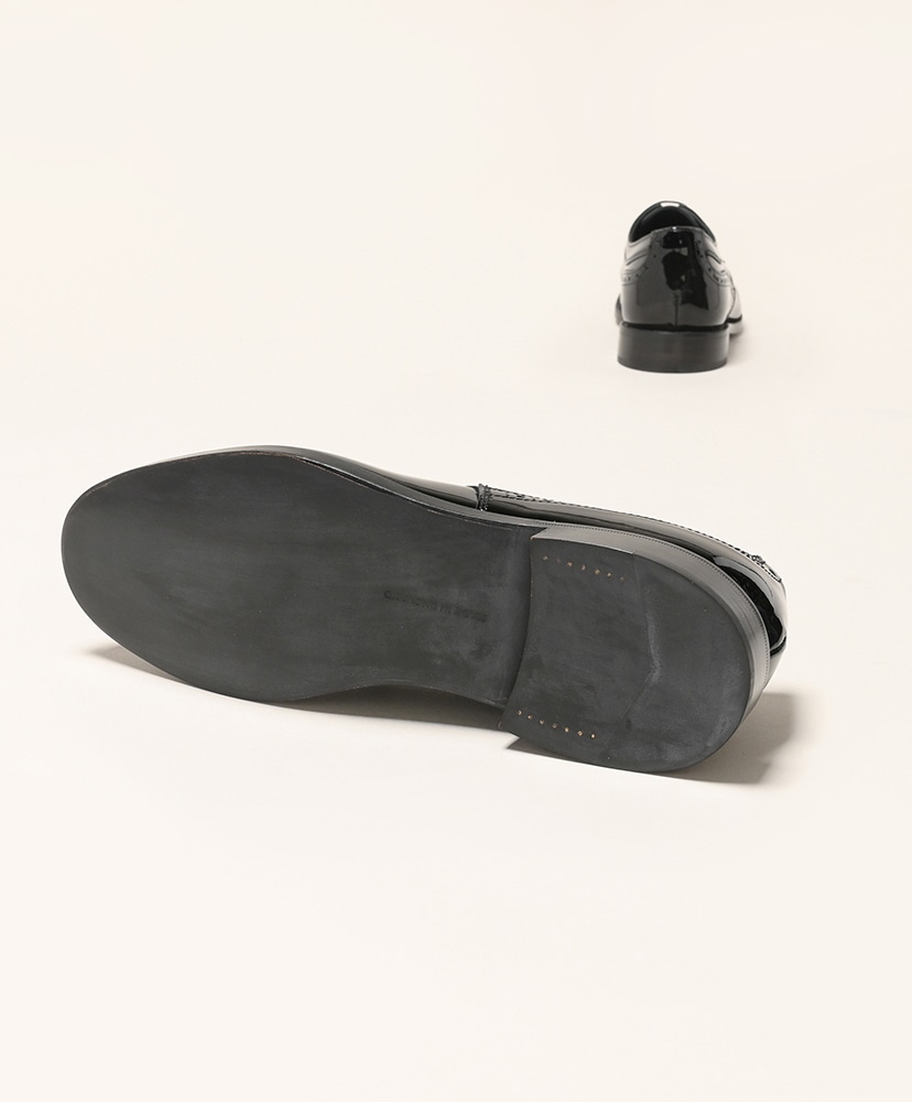 WR-K104-001 エナメルTRICKERS Black/ブラック 10
