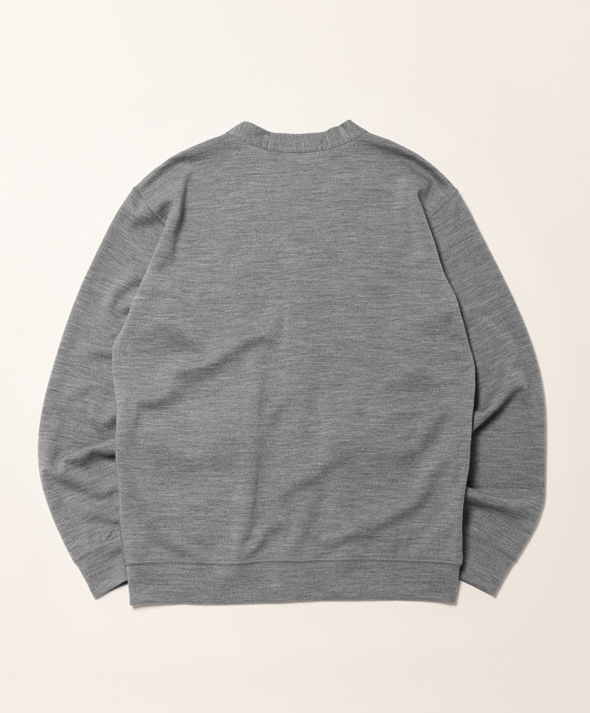 WR-T009-051 - ウールポンチ×アルパカウールシャギー Gray/グレー L(MEN)