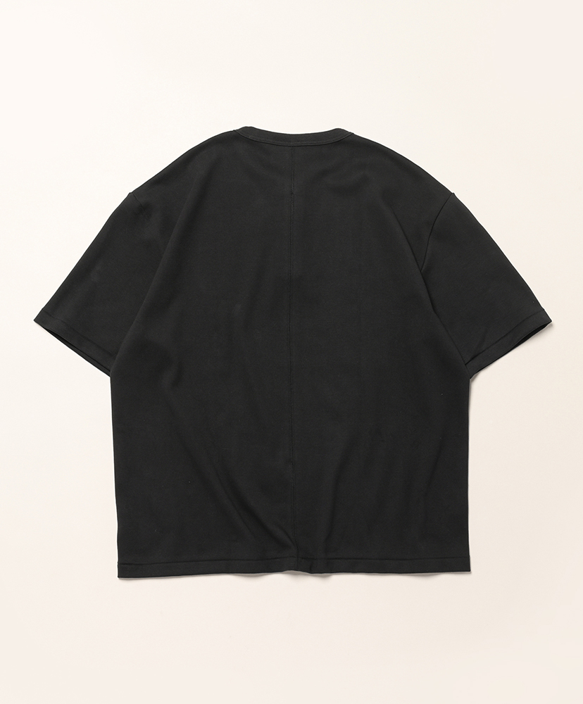 LOFTMAN別注 50th Two Button Henley Neck Tee Black/ブラック L(MEN)