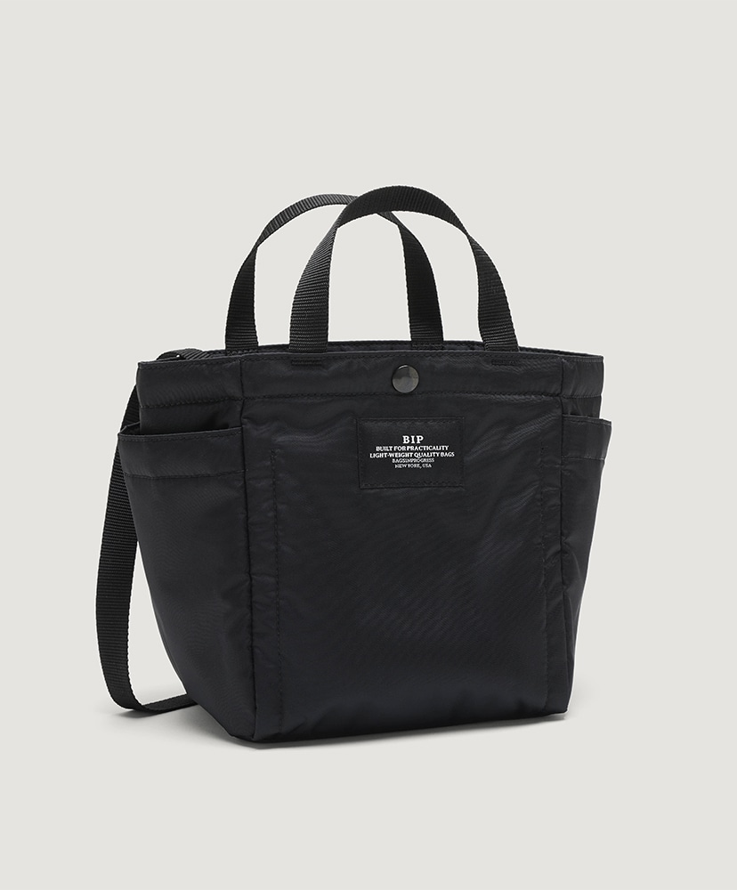 Small Side Pocket Tote Puffer Black/ブラック F
