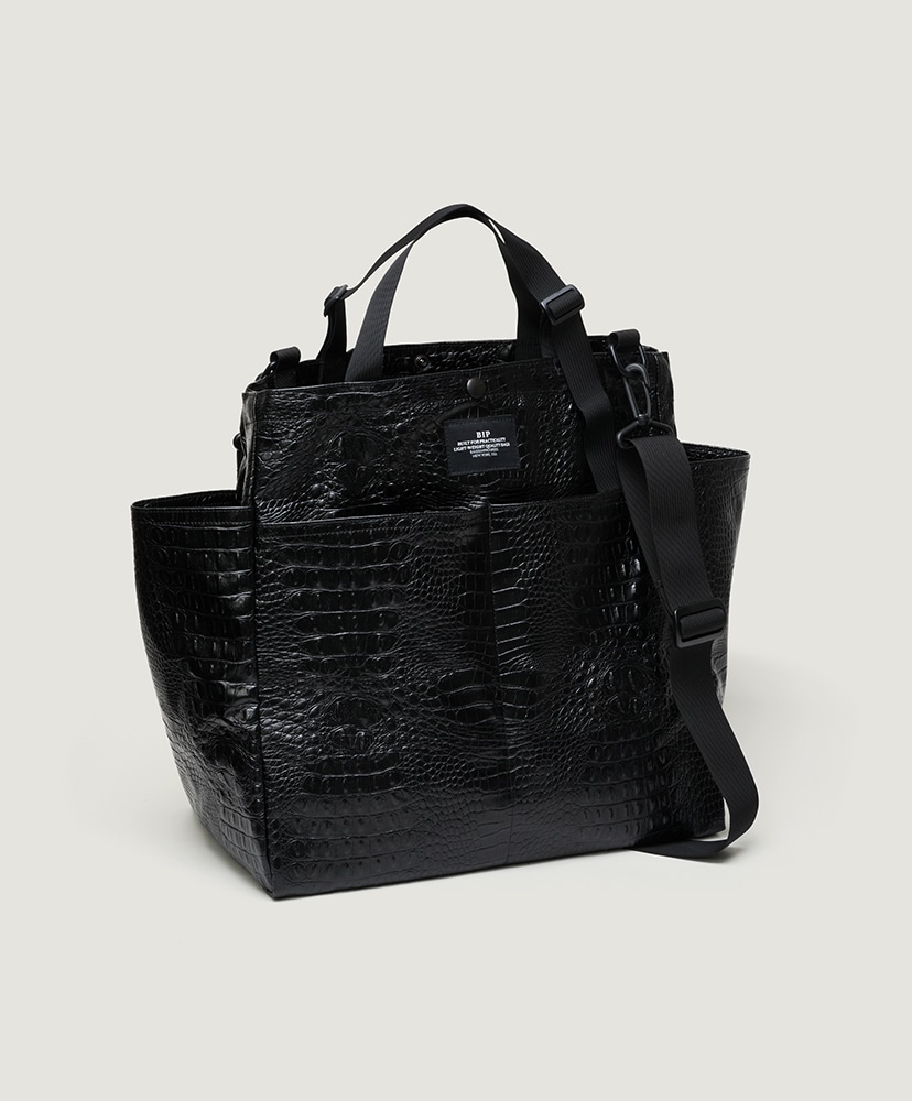 Carry-all Beach Bag Croco Black/ブラック F