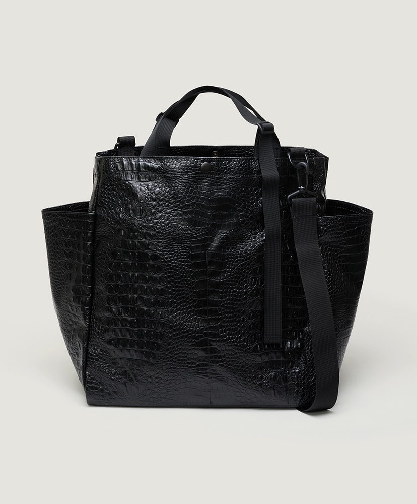 Carry-all Beach Bag Croco Black/ブラック F