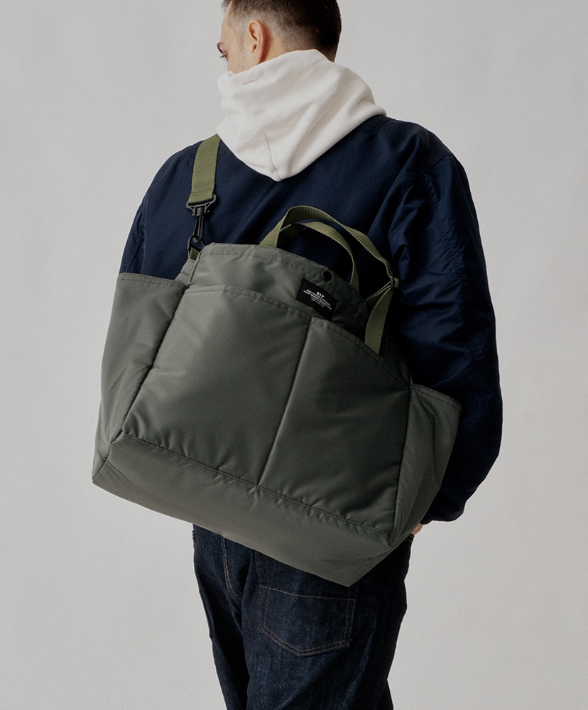 Carry-all Beach Bag  Puffer Khaki Green/カーキグリーン F