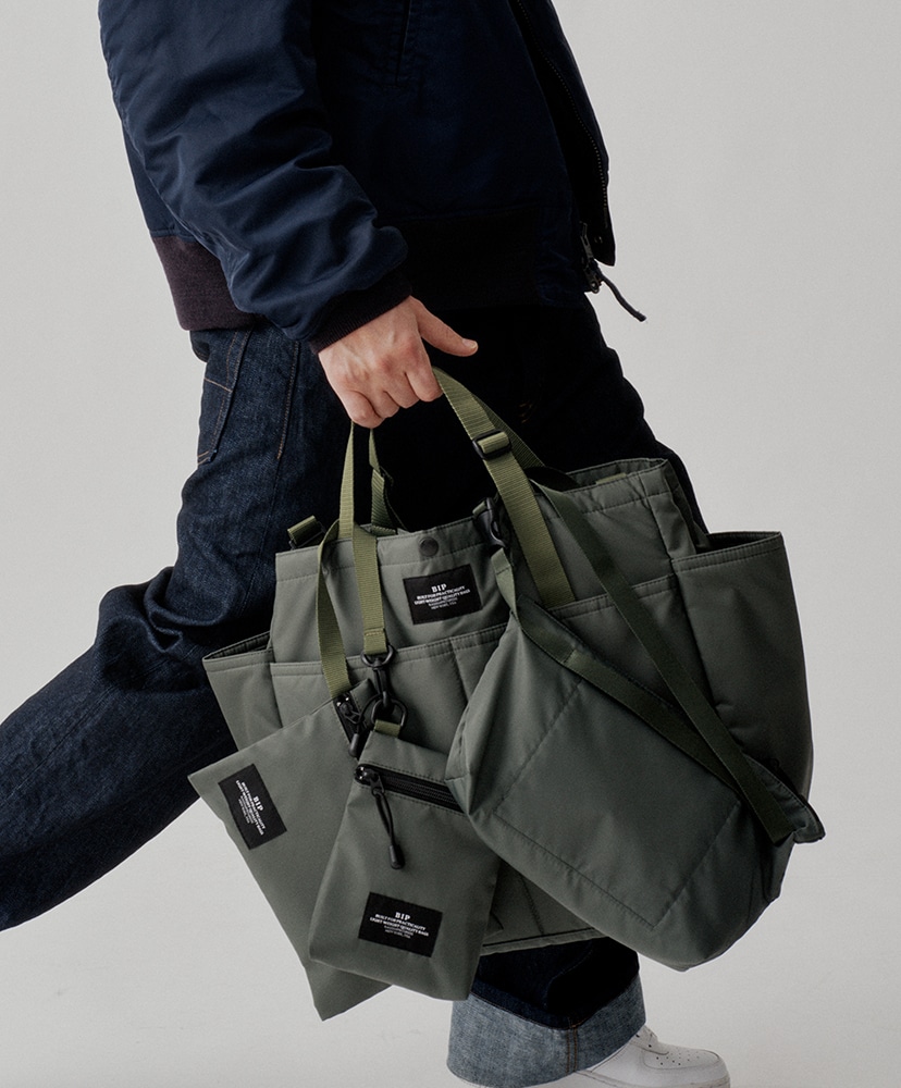 Carry-all Beach Bag  Puffer Khaki Green/カーキグリーン F