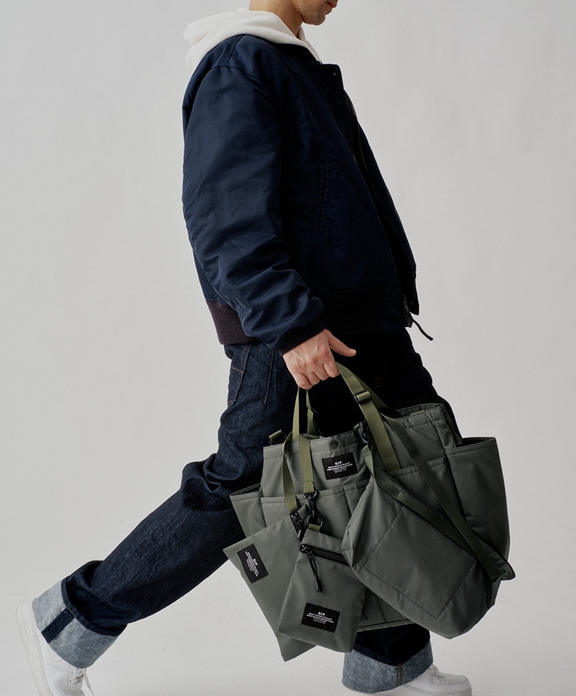 Carry-all Beach Bag  Puffer Khaki Green/カーキグリーン F