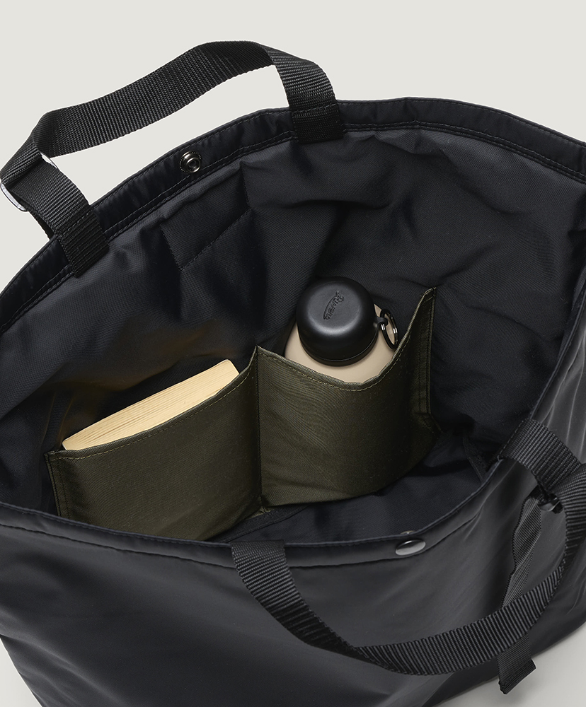 Market Tote Black Puffer/ブラックパファー F