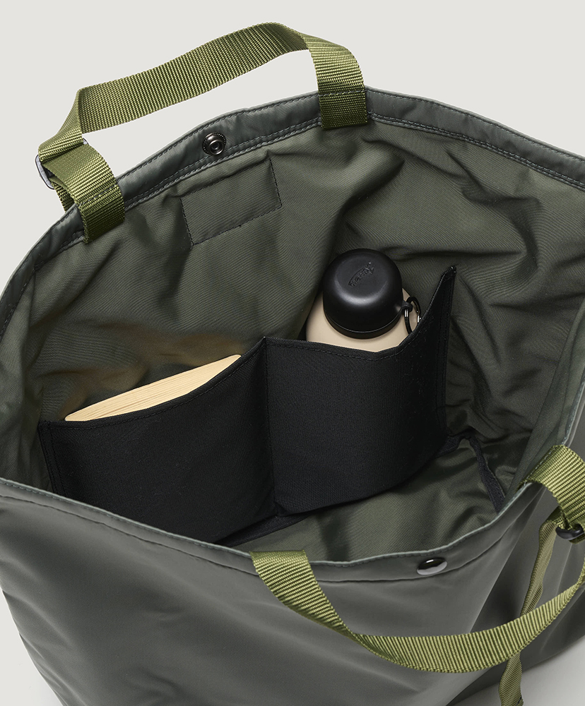 Market Tote Khaki Green Puffer/カーキグリーンパファー F