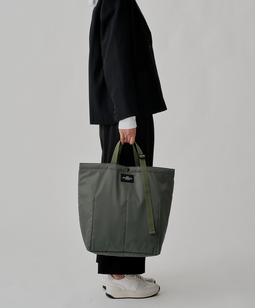 Market Tote Khaki Green Puffer/カーキグリーンパファー F