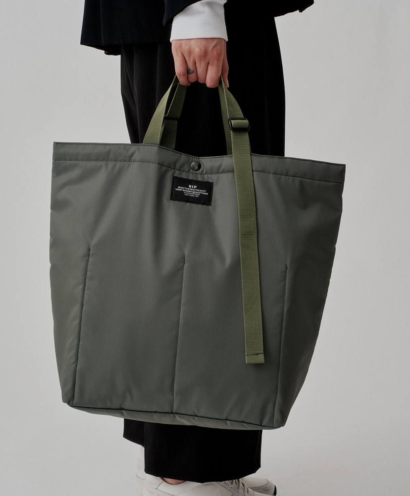 Market Tote Khaki Green Puffer/カーキグリーンパファー F