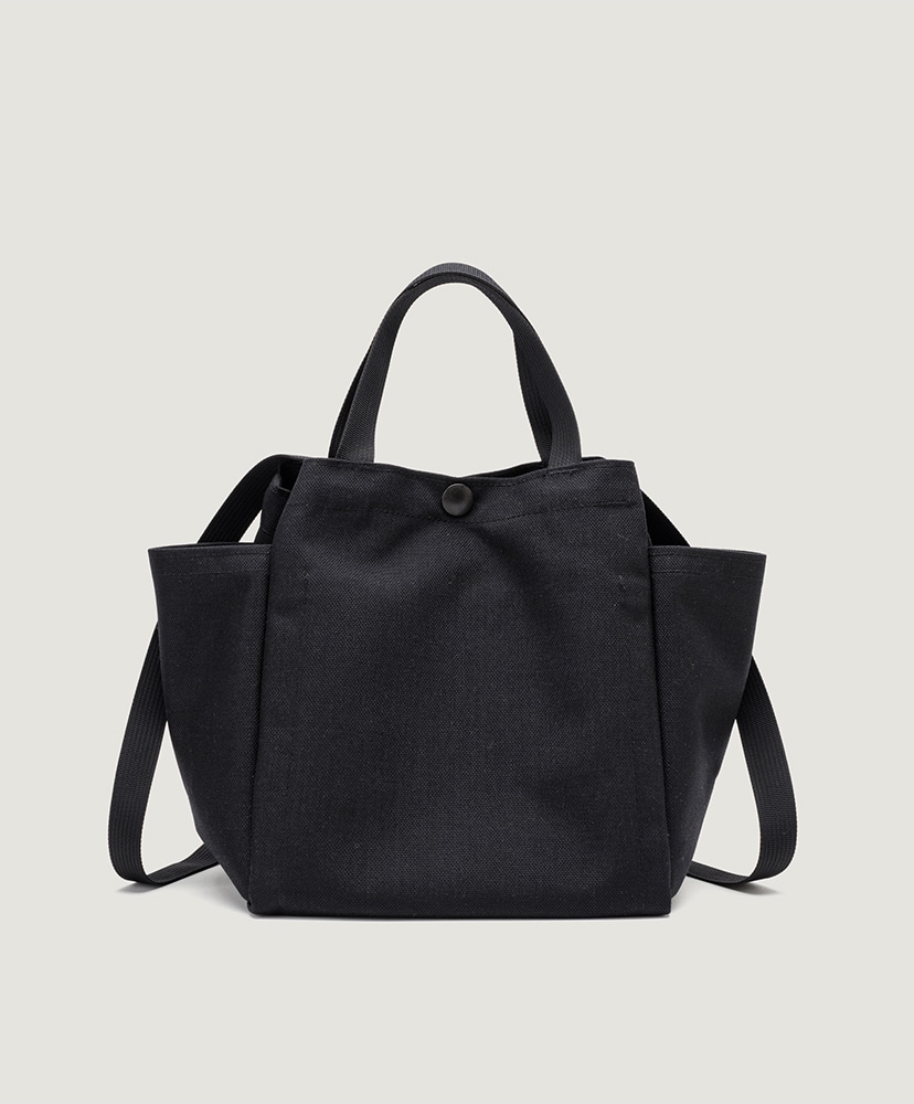 Small Side Pocket Tote Black/ブラック F