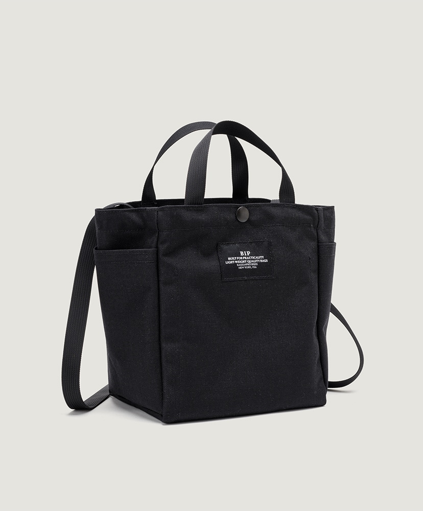 Small Side Pocket Tote Black/ブラック F