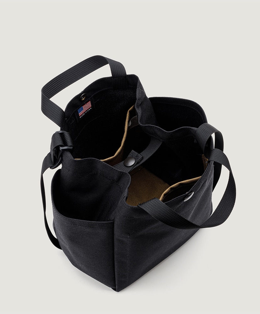Small Side Pocket Tote Black/ブラック F