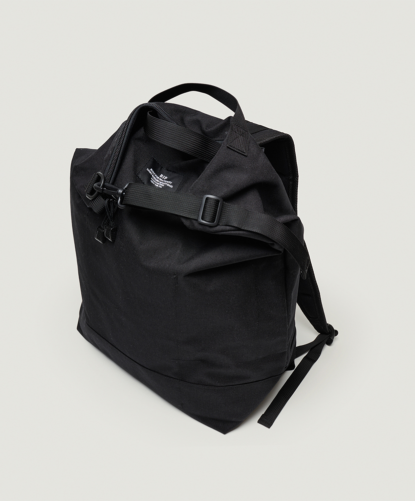 Zipper Backpack Black/ブラック F