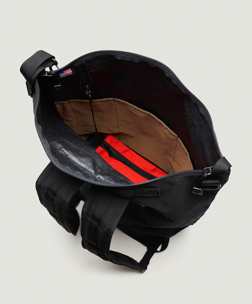 Zipper Backpack Black/ブラック F